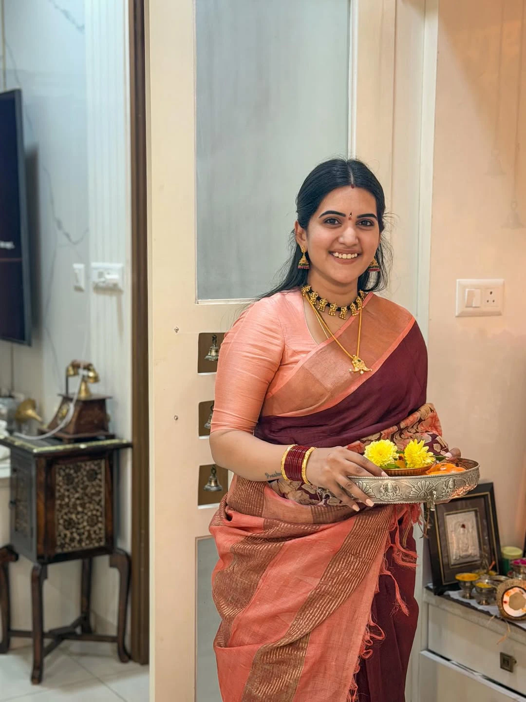 Anchor Sravanthi Chokarapu Ratha Sapthami Celebrations