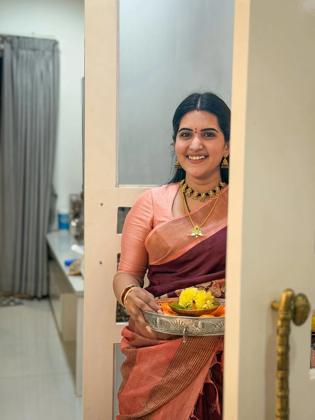 Anchor Sravanthi Chokarapu Ratha Sapthami Celebrations