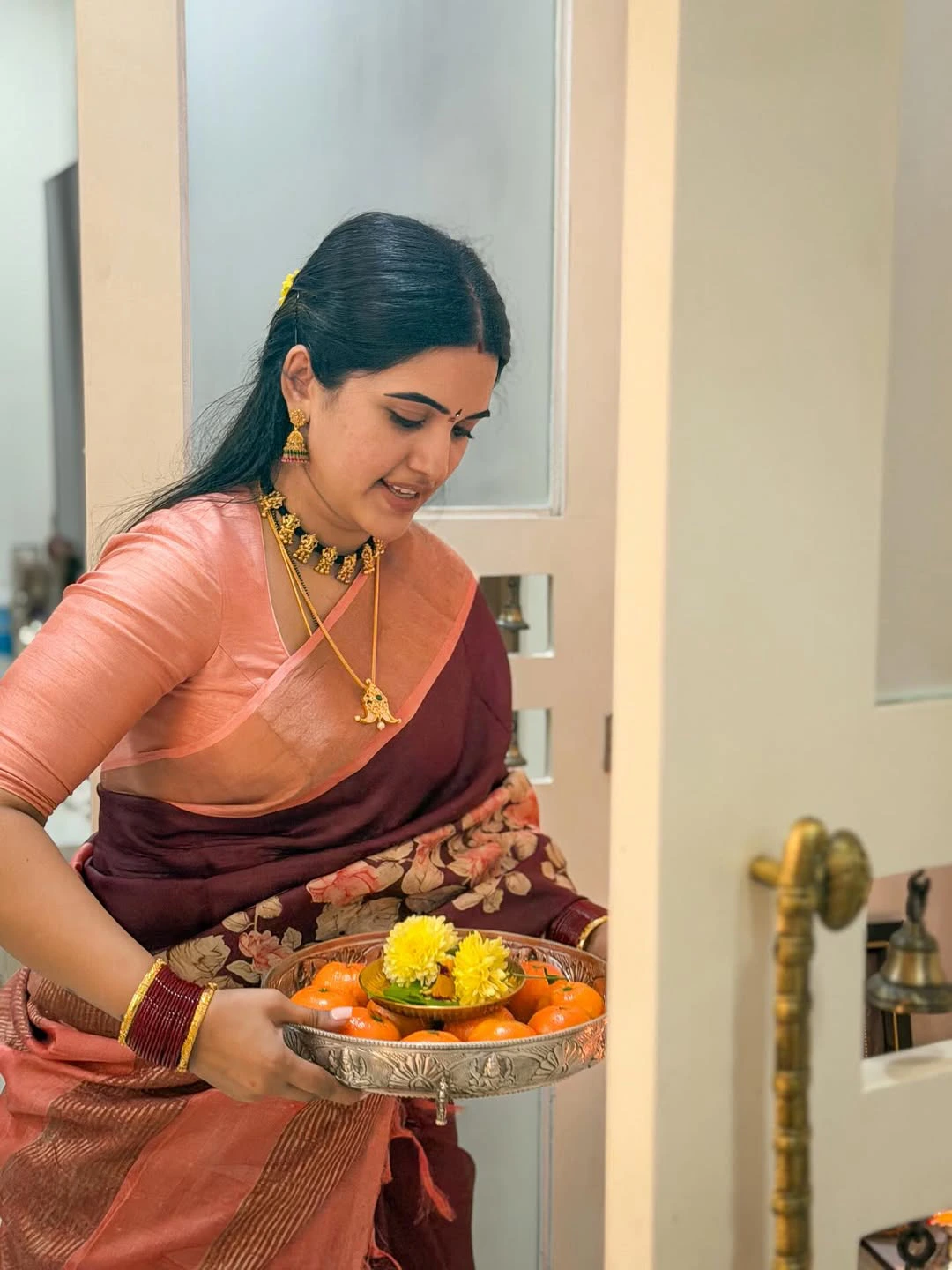 Anchor Sravanthi Chokarapu Ratha Sapthami Celebrations