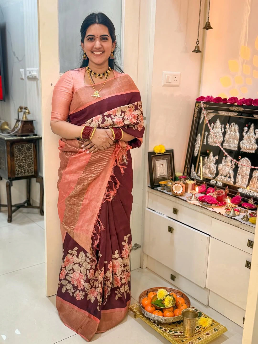 Anchor Sravanthi Chokarapu Ratha Sapthami Celebrations