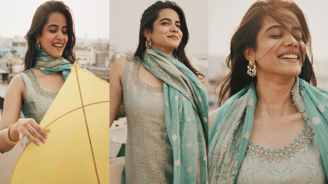 Sri Gouri Priya: పండుగ సంబరాల్లో శ్రీగౌరి ప్రియ.. పతంగ్ ఎగరేస్తూ సరదాగా.. ఫొటోలు