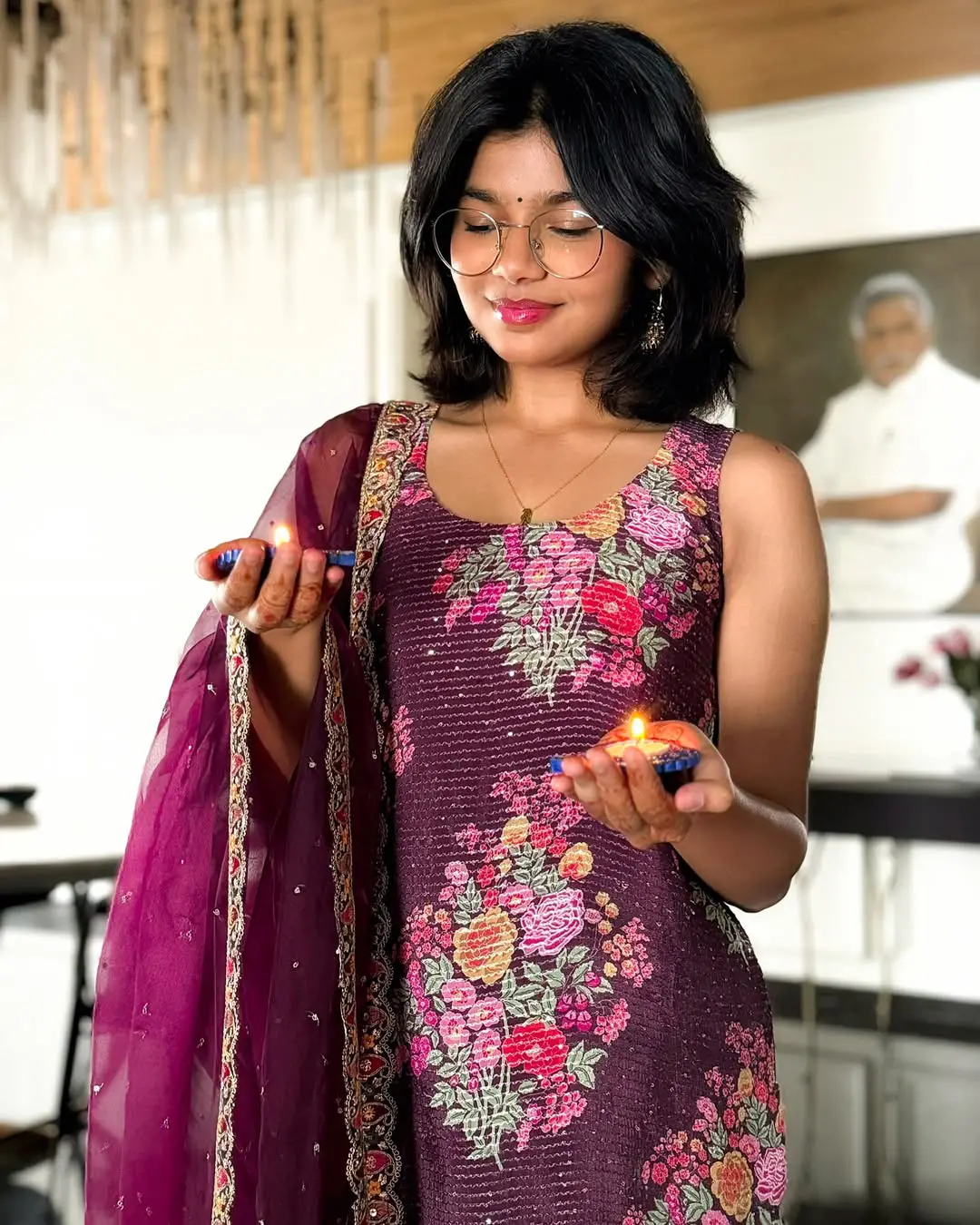 Sukumar Daughter Sukriti Veni Birthday