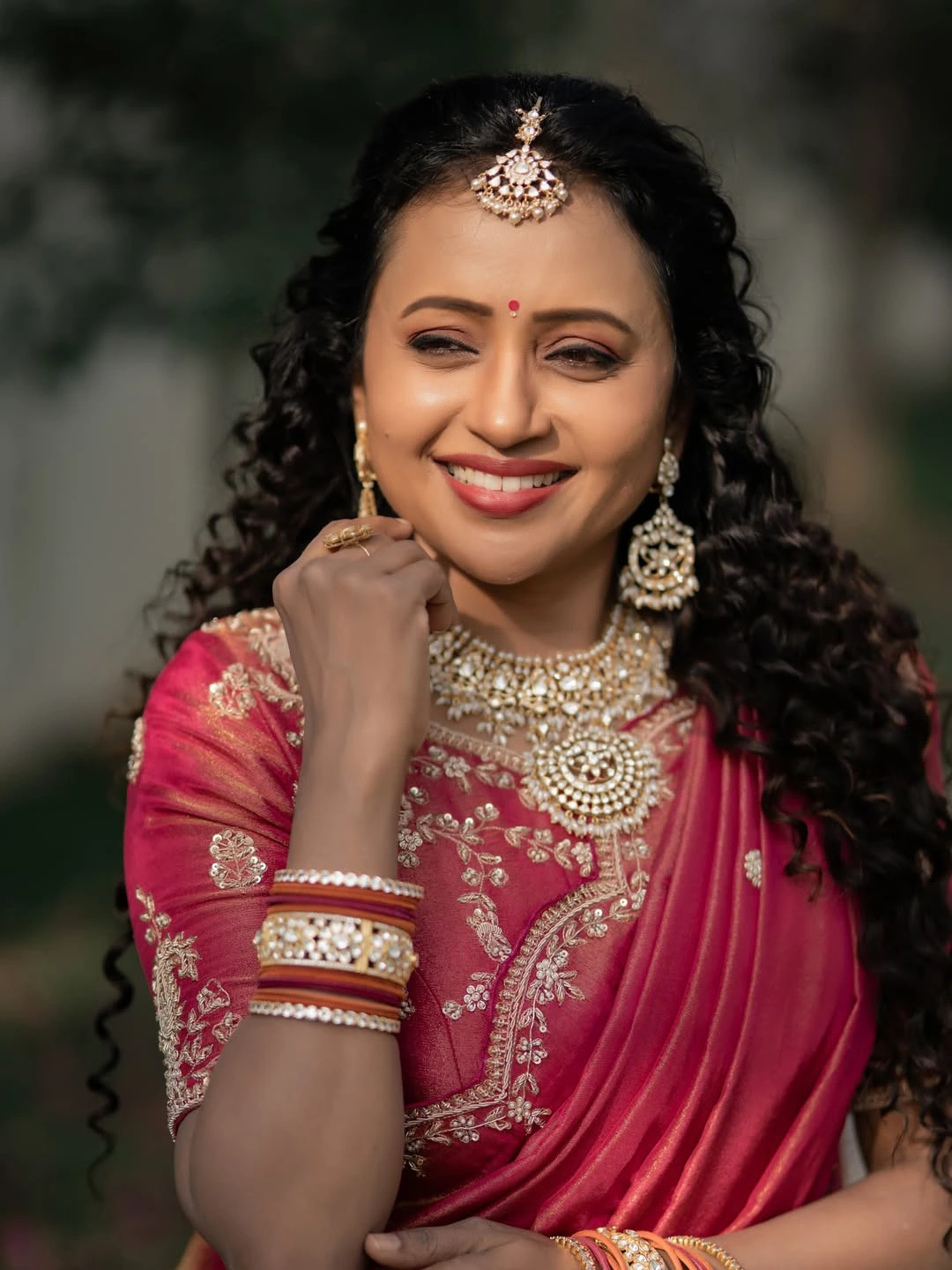 Suma Kanakala Latest Photos in Saree