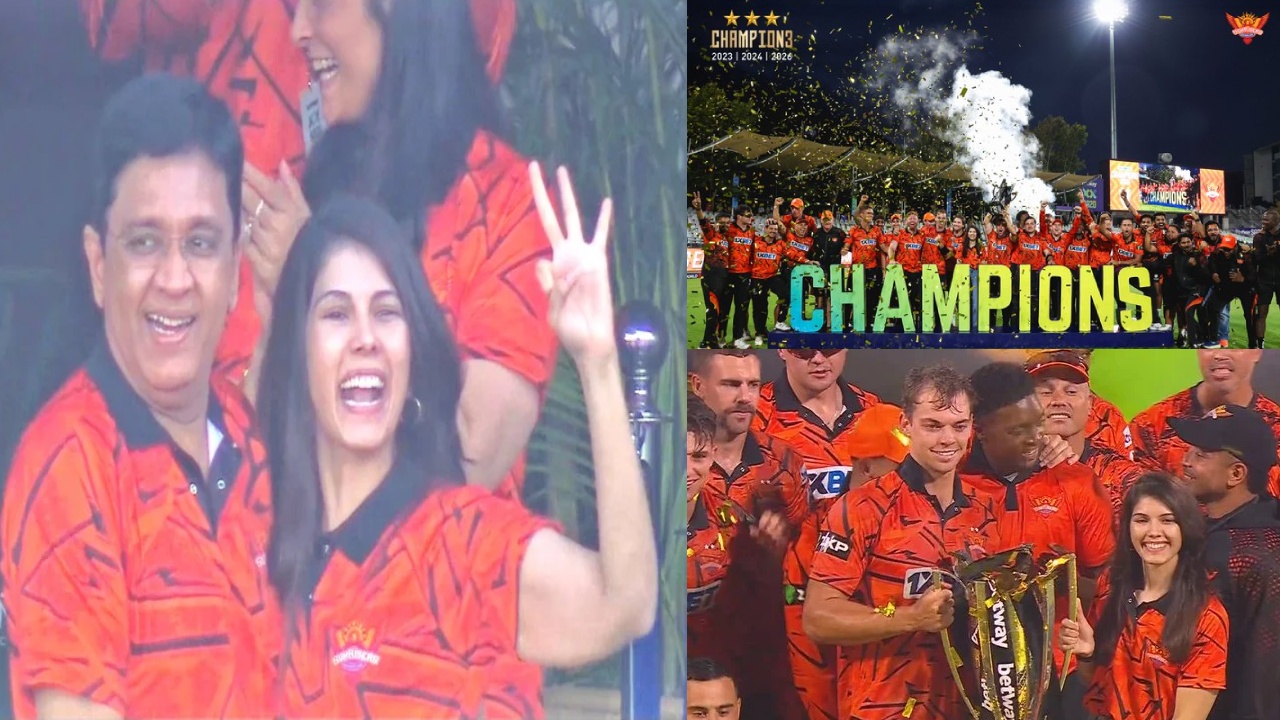 SA20 : ముచ్చ‌ట‌గా మూడోసారి సౌతాఫ్రికా టీ20 లీగ్ విజేత‌గా స‌న్‌రైజ‌ర్స్.. కావ్య పాప ఆనందాన్ని చూశారా?