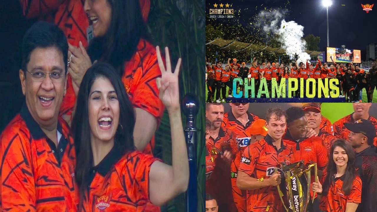 SA20 : ముచ్చ‌ట‌గా మూడోసారి సౌతాఫ్రికా టీ20 లీగ్ విజేత‌గా స‌న్‌రైజ‌ర్స్.. కావ్య పాప ఆనందాన్ని చూశారా?