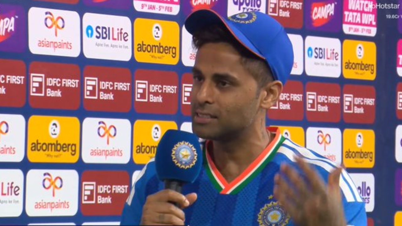 IND vs NZ : మ్యాచ్ గెలిచినా అదొక్క‌టే లోటు.. హోటల్‌లో, టీమ్ బస్సులో ఉన్నప్పుడు కూడా.. సూర్య‌కుమార్ యాద‌వ్ కామెంట్స్‌..