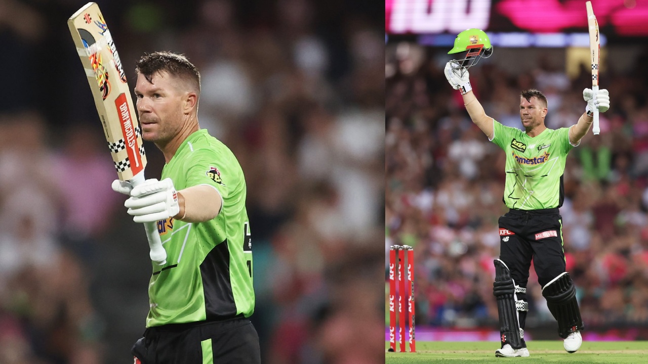David Warner : శ‌త‌కంతో చెల‌రేగిన డేవిడ్ వార్న‌ర్‌.. బిగ్‌బాష్ లీగ్‌లో అత్య‌ధిక సెంచ‌రీలు..
