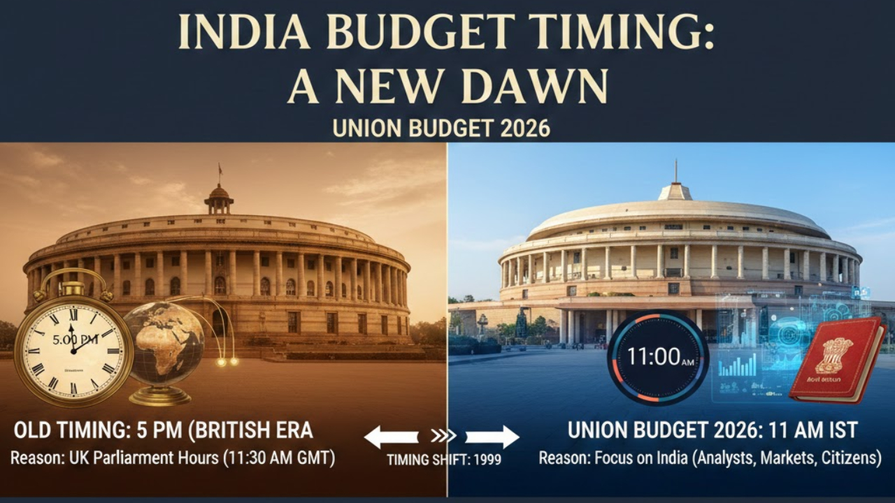 Union Budget 2026 : టైమ్ మార్చిన ట్రెడిషన్.. సాయంత్రం 5 కాదు… ఉదయం 11కే బడ్జెట్ ఎందుకు? బడ్జెట్ టైమింగ్ వెనుక బ్రిటిష్ స్టోరీ..