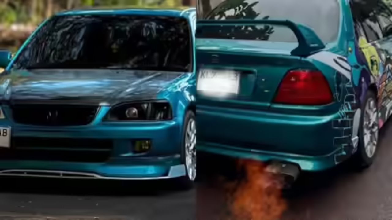 రూ.70 వేలకు కారును కొని, రూ.1.1 లక్షల జరిమానా కట్టాడు.. నిప్పులు చిమ్ముతూ, భరించలేని శబ్దంతో కారును..