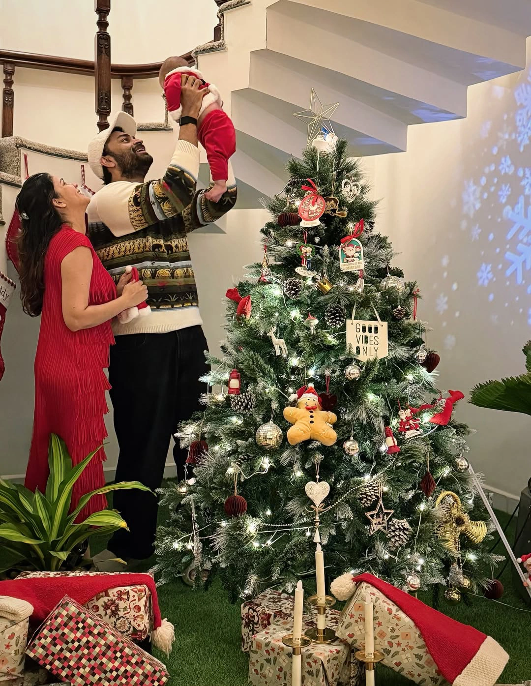 Varun Tej Lavanya Tripathi New Year Celebrations with Son