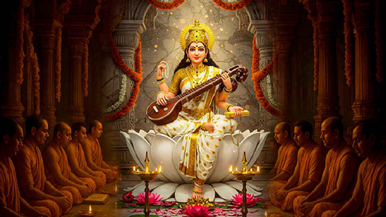 Vasant Panchami: నేడే వసంత పంచమి.. ఈ శక్తిమంతమైన మంత్రాన్ని చదివితే.. విద్యలో మీ పిల్లలకు తిరుగుండదు..!