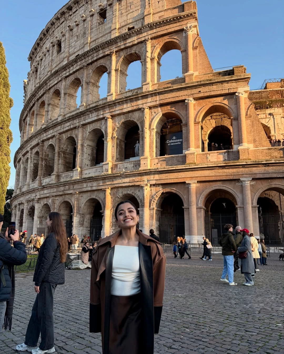 Vijay Deverakonda Rashmika Mandanna Enjoying New Year in Rome
