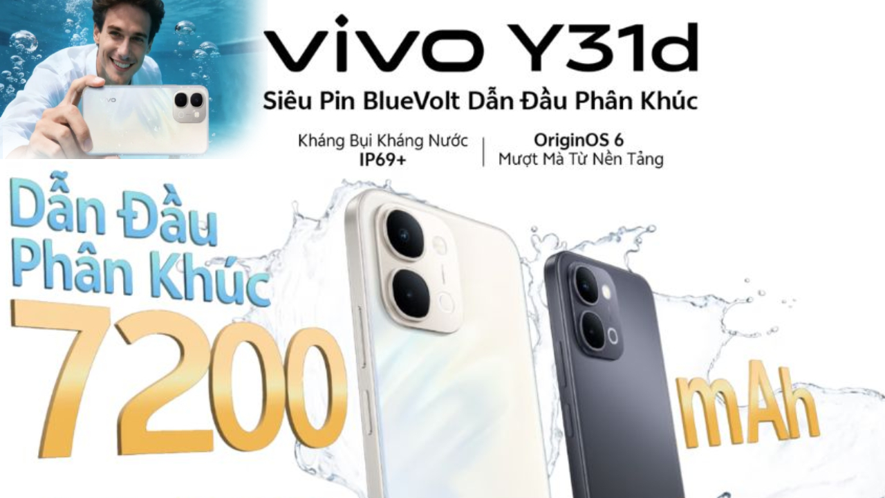 Vivo Y31d Launch : వివో కొత్త ఫోన్ అదుర్స్.. 7200mAH భారీ బ్యాటరీతో కిర్రాక్ ఫీచర్లు.. వాటర్‌లో పడినా డోంట్ కేర్.. ఎలా కొనాలంటే?