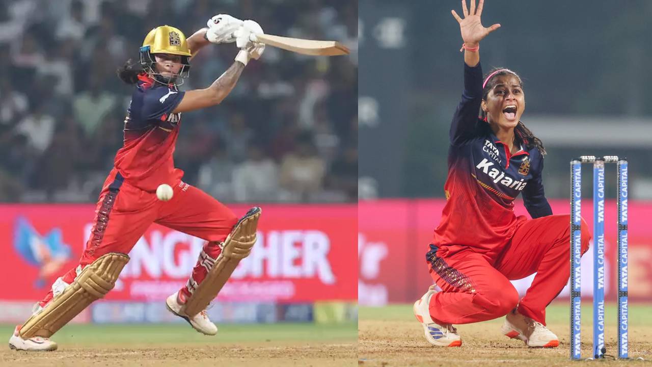RCB beat GG, WPL 2026 : స్మృతి సేన దూకుడు.. హ్యాట్రిక్ విజయాలు నమోదు.. అదరగొట్టిన రాధ యాదవ్, శ్రేయాంక