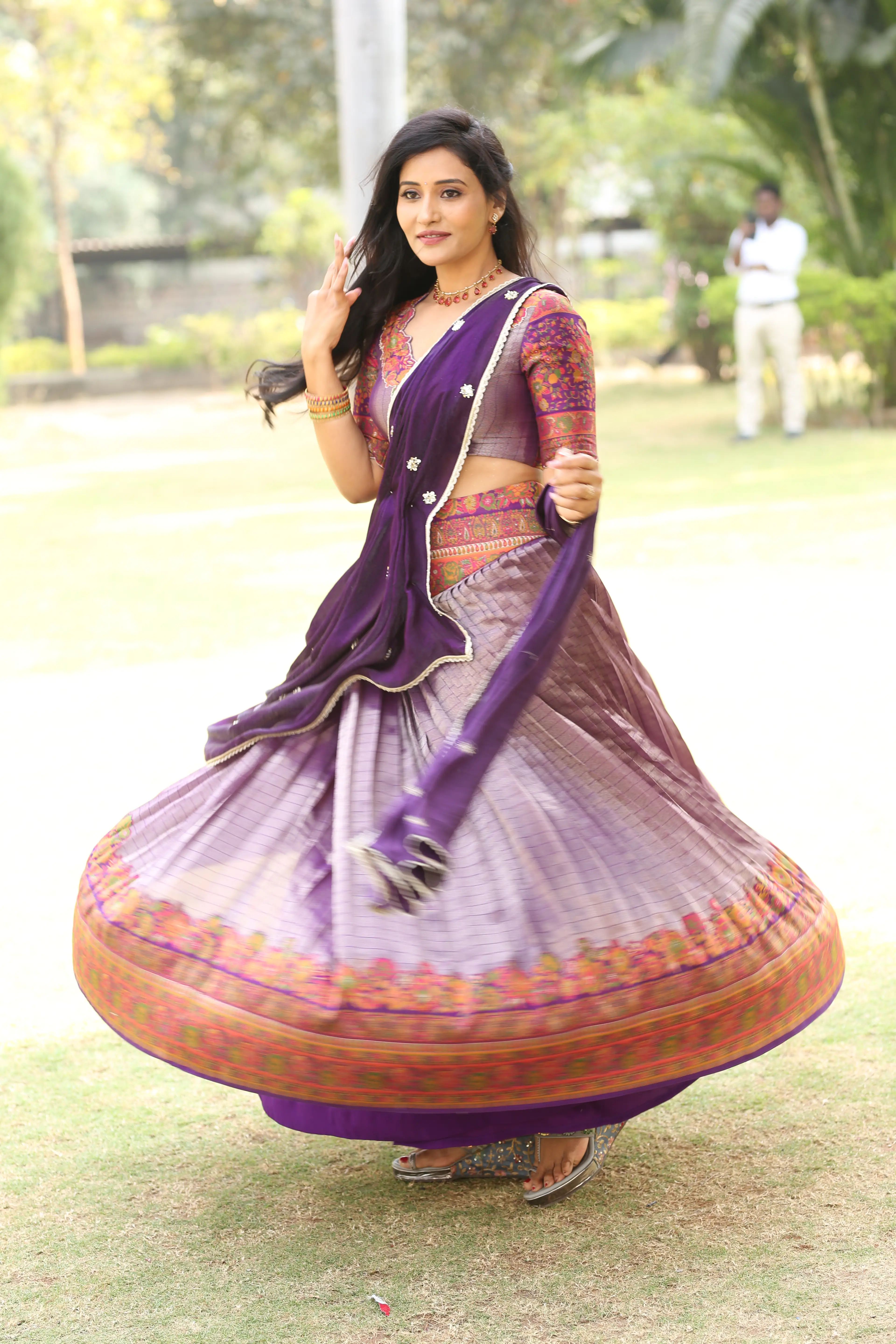 devagudi movie heroine anushree photos viral (1)