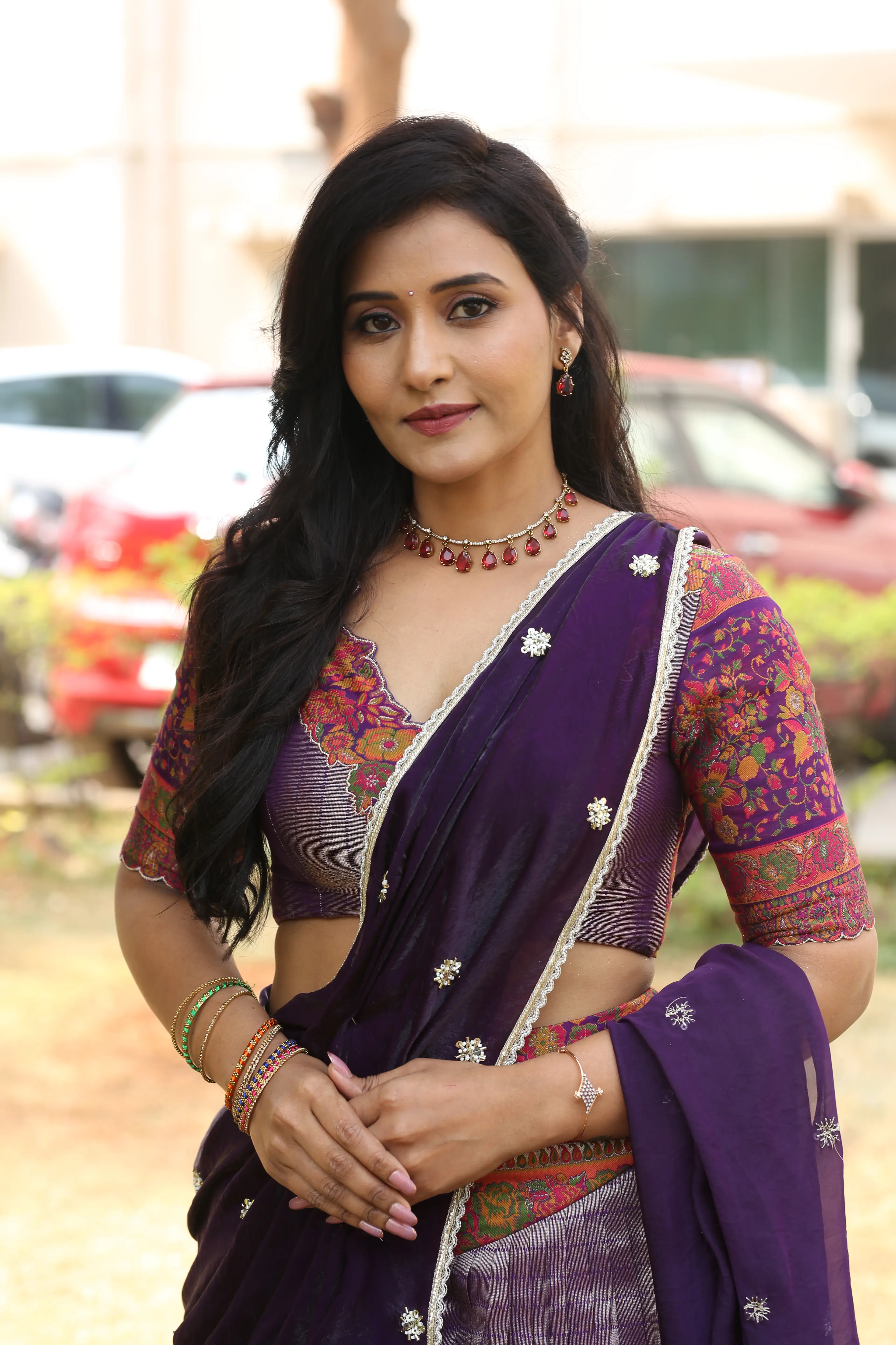 devagudi movie heroine anushree photos viral (1)