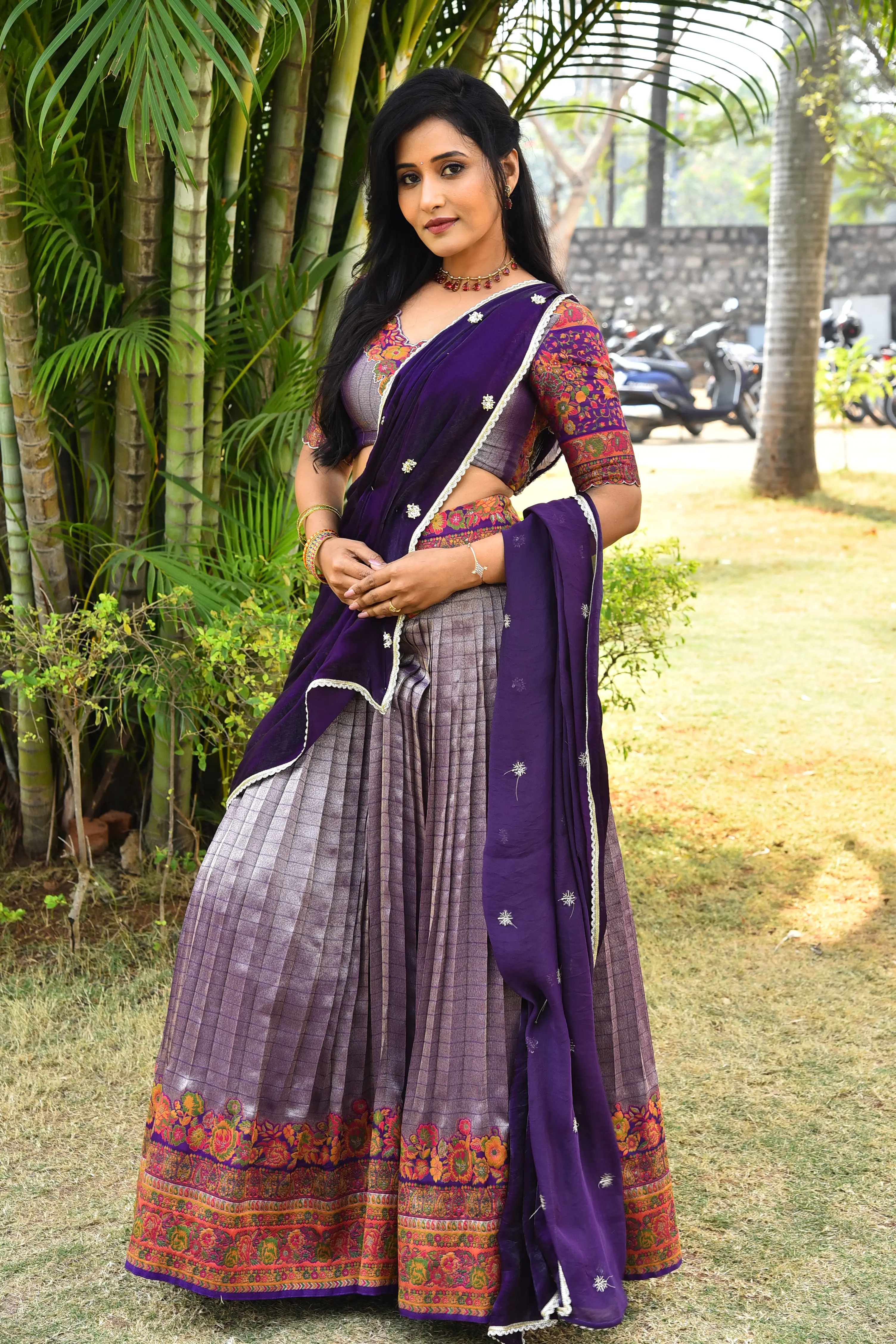devagudi movie heroine anushree photos viral (1)