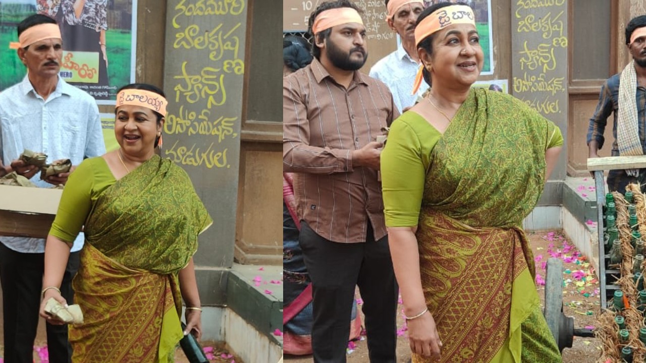 Jai Balayya : జై బాలయ్య అంటూ థియేటర్ దగ్గర రచ్చ చేస్తున్న ఒకప్పటి స్టార్ హీరోయిన్..