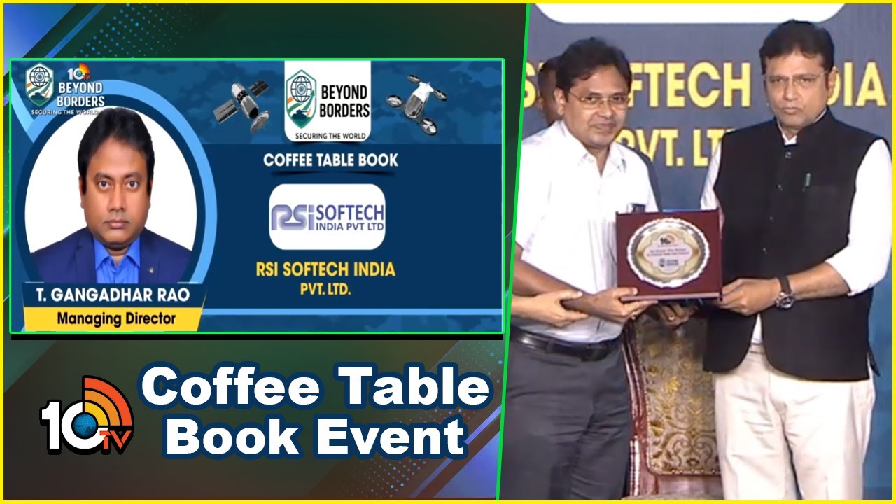 10TV Beyond Borders: కాఫీ టేబుల్ బుక్‌ అందుకున్న టి.గంగాధర్ రావు