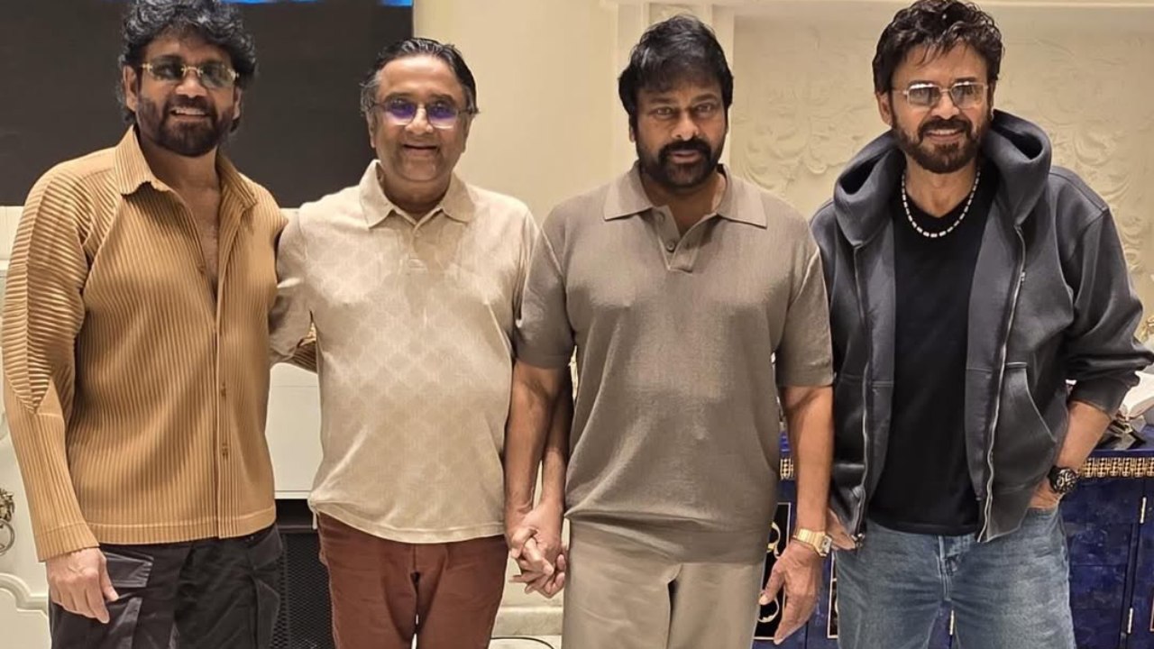 Tollywood Stars : బాలయ్య ఉంటే నాగ్ ఉండడు.. నాగ్ ఉంటే బాలయ్య ఉండడు.. ప్రతిసారి ఏంటి ఇది..? సీనియర్ హీరోల ఫోటో వైరల్..