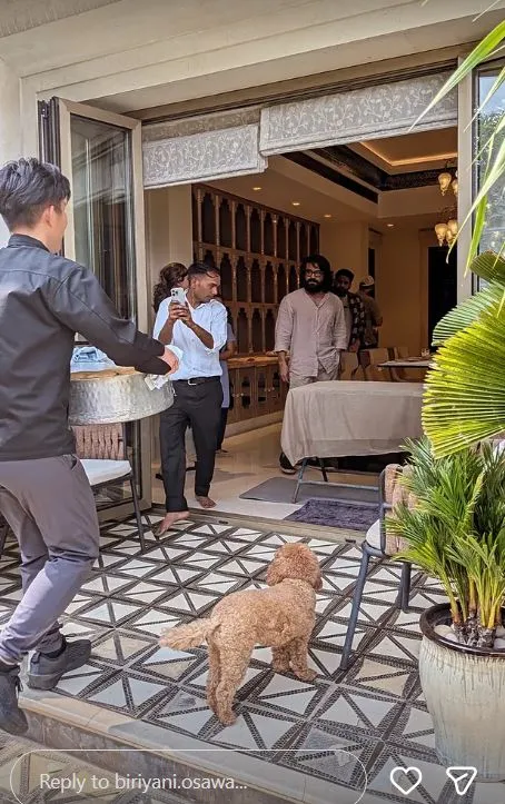 Biryani Festival in Ram Charan House