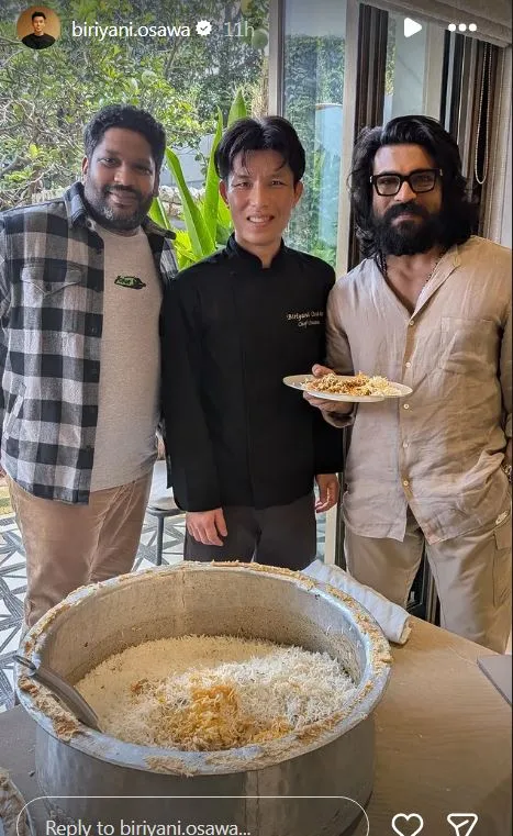 Biryani Festival in Ram Charan House