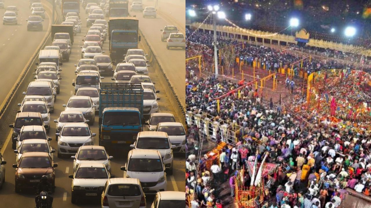 Medaram Jatara 2026: మేడారానికి లక్షలాది మంది.. ఆ ప్రధాన రాహదారిపై 5 కి.మీ.కు పైగా ట్రాఫిక్ జామ్‌