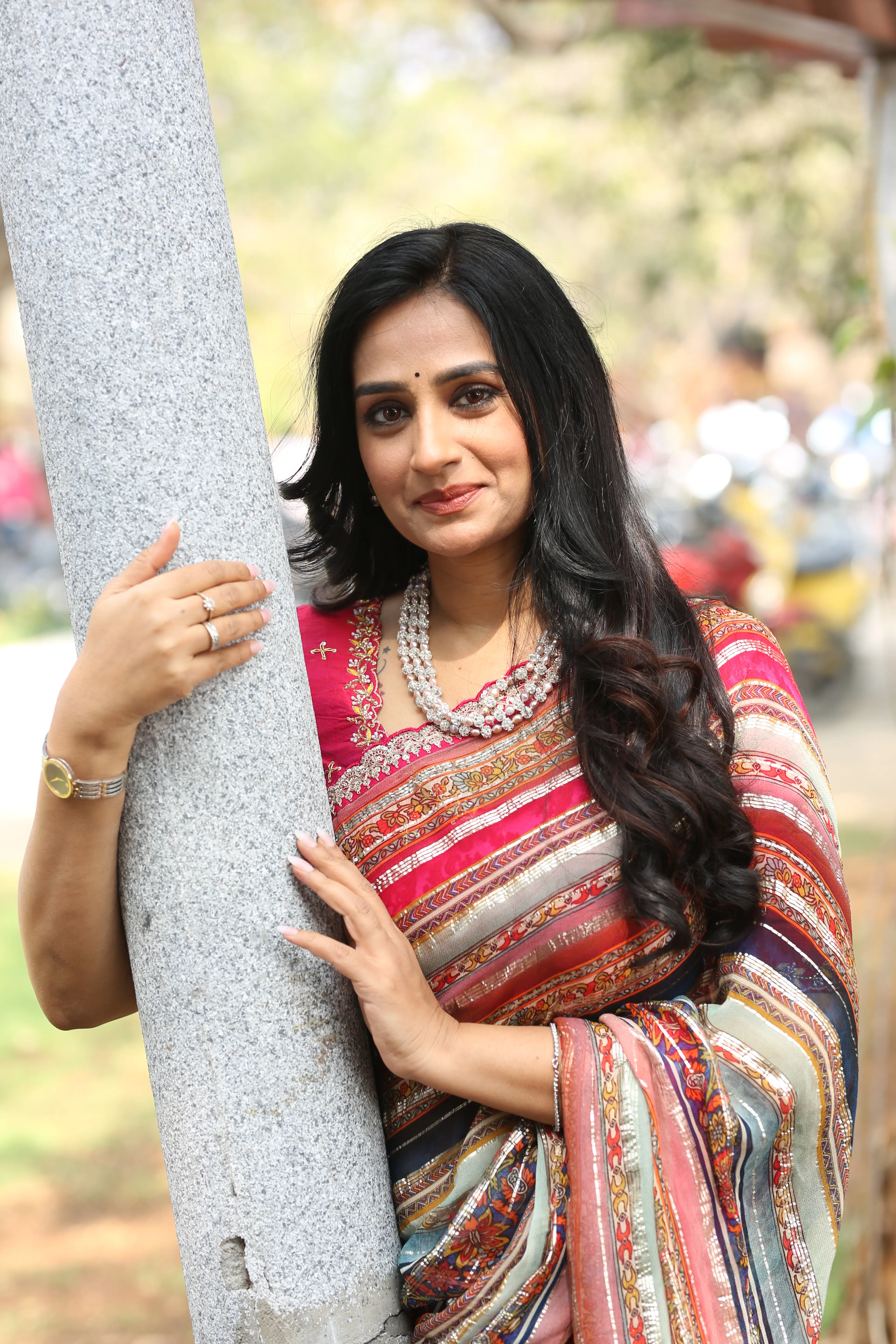 Actress Laya at Sampradayani suppini suddapoosani Movie event. (1)