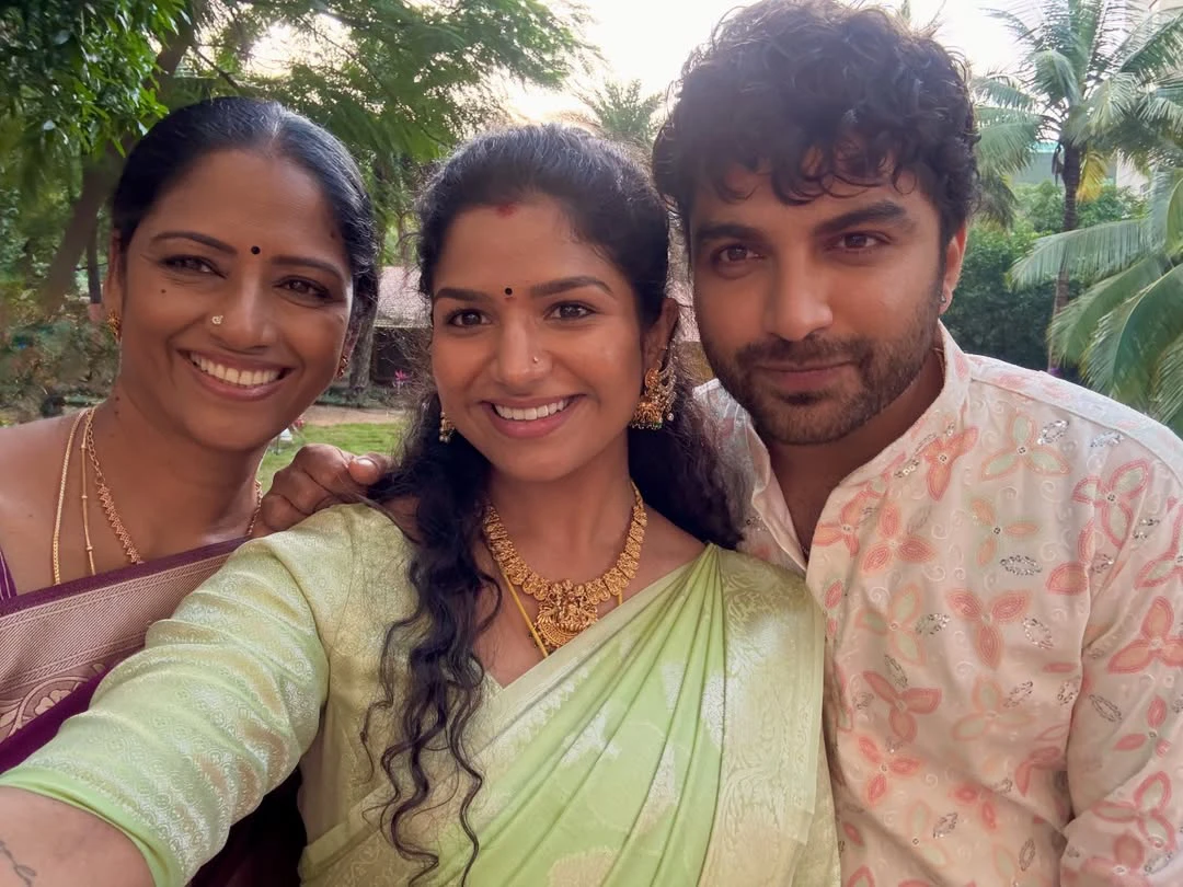 Aditi Bhavaraju Shares Funky Working Stills