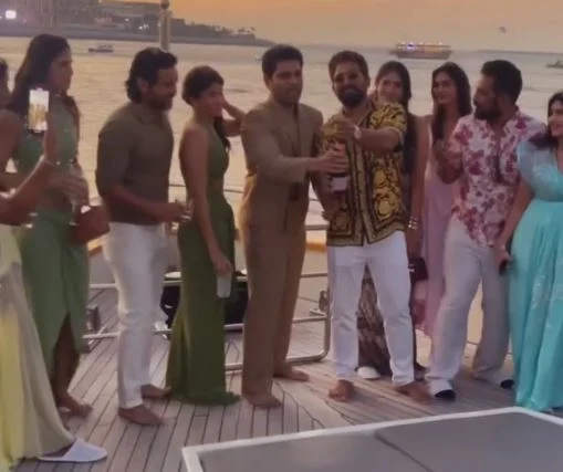 Allu Sirish Naynika Pre Wedding Party