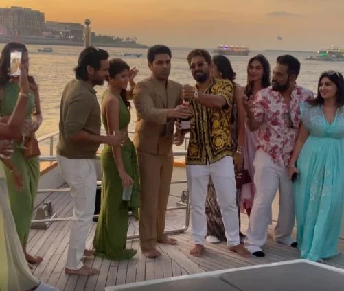 Allu Sirish Naynika Pre Wedding Party