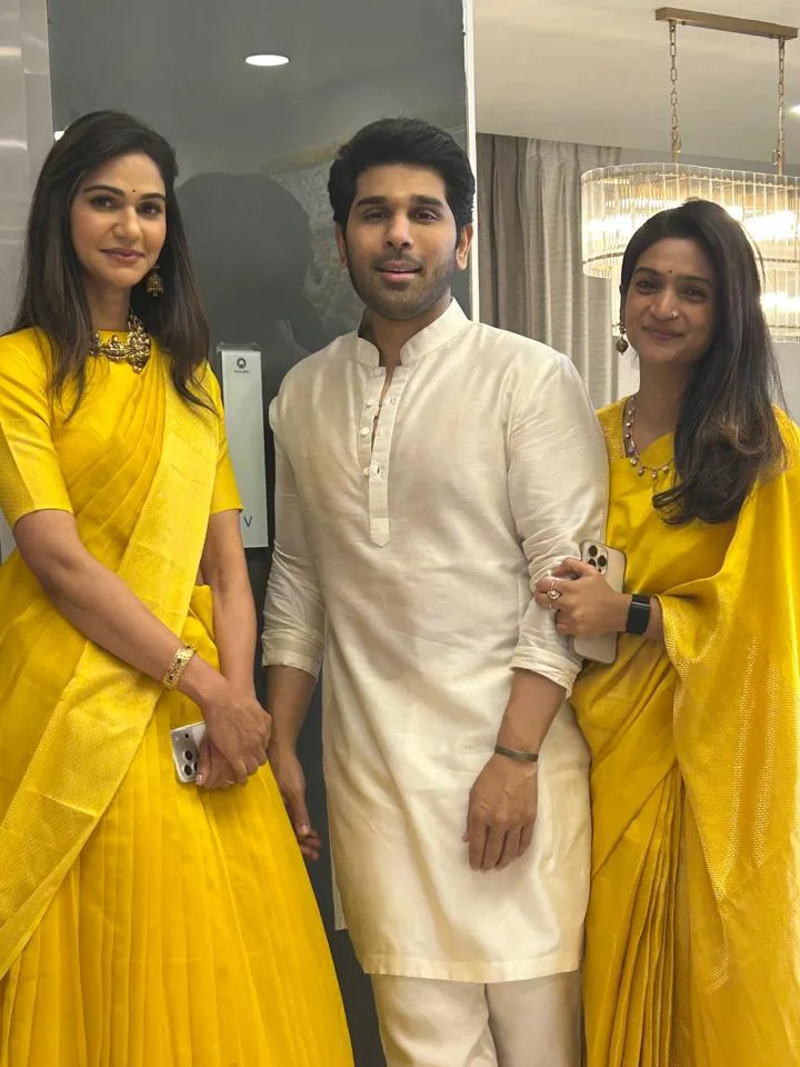 Allu Sneha Reddy Shares Allu Sirish Wedding Works Photos