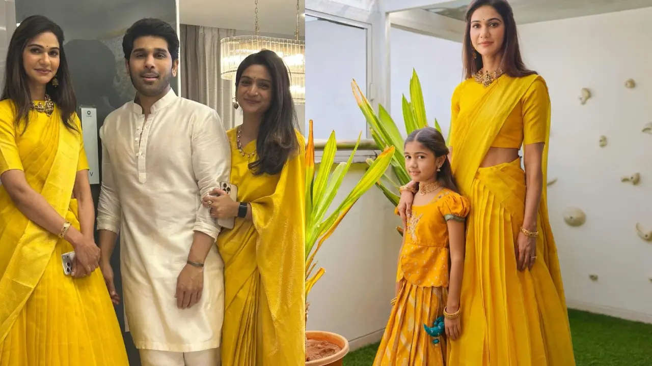 Allu Sneha Reddy Shares Allu Sirish Wedding Works Photos