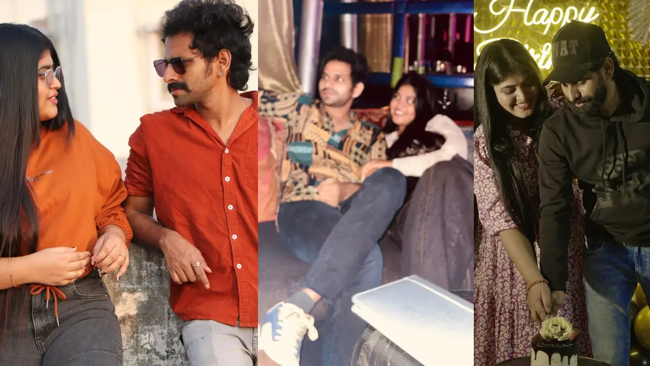 Jabardasth Saddam Birthday his Lover Anashvi Reddy Shares Special Photos