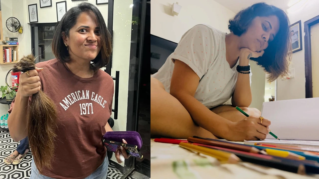 Anasuya Bharadwaj : హెయిర్ కట్ చేసి కొత్త హెయిర్ స్టైల్ తో అనసూయ.. లేటెస్ట్ ఫోటోలు వైరల్..