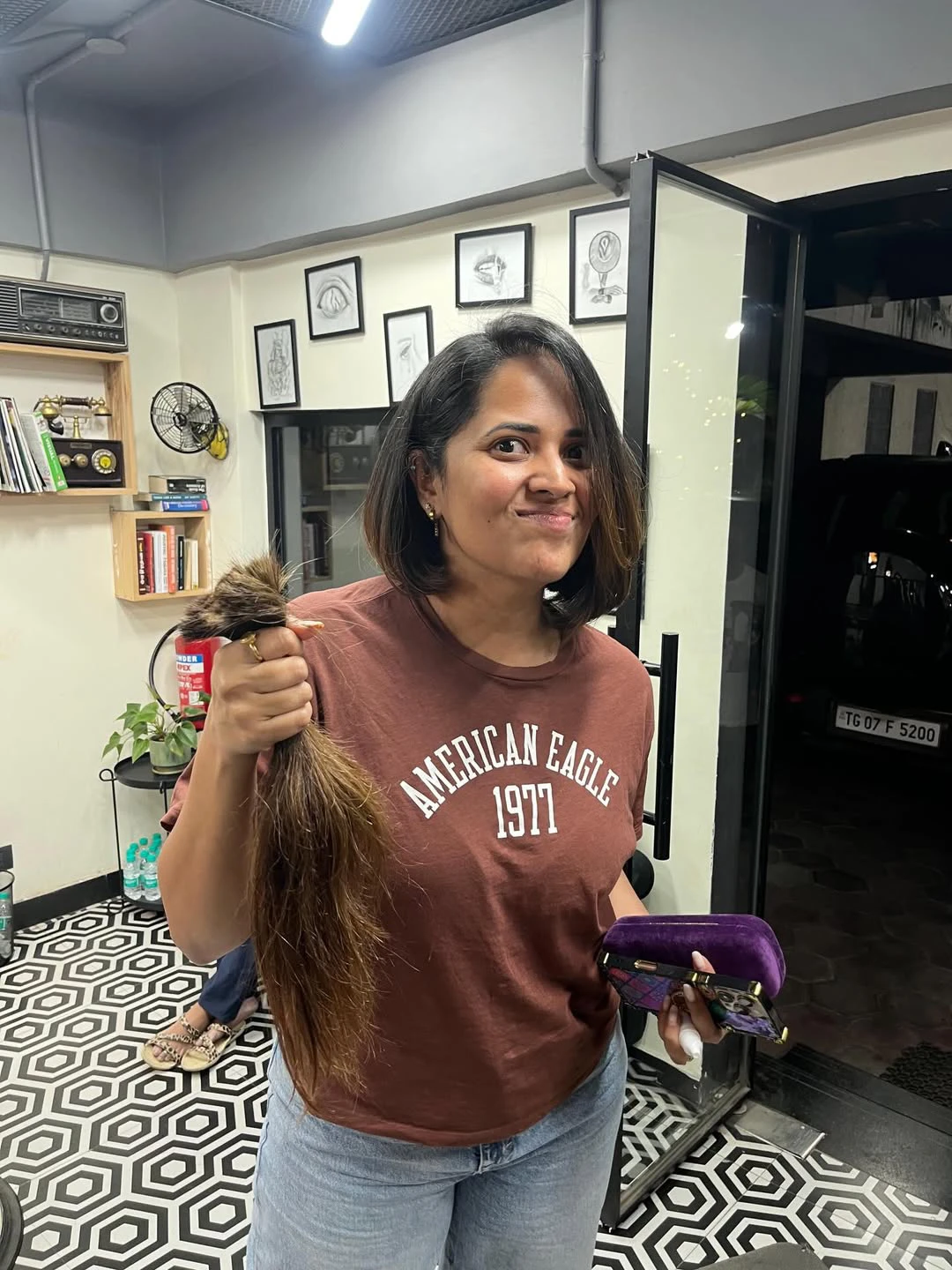 Anasuya Bharadwaj Shares Photos with New Hair Style