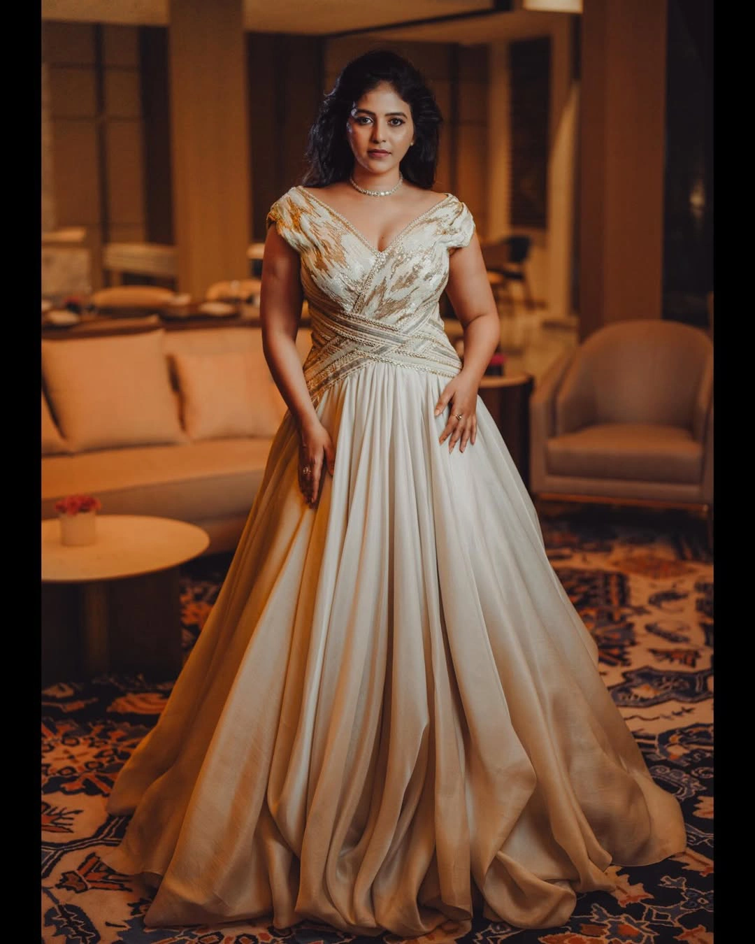 Anjali Stunning Looks for Film Fare Event