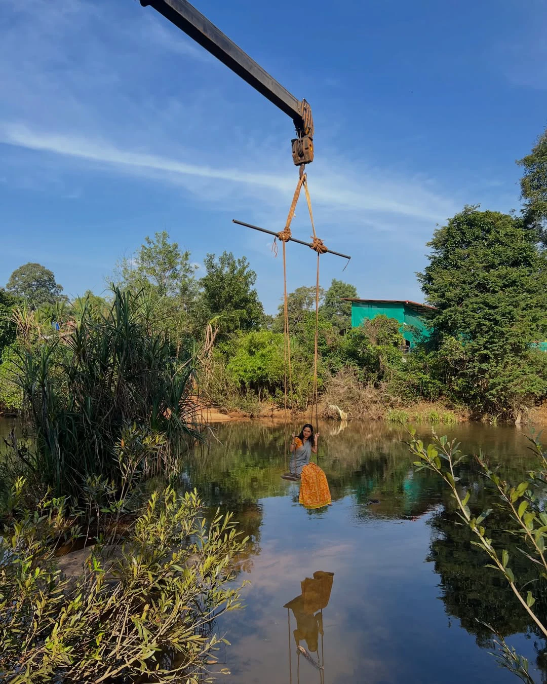 Ashika Ranganath Shares Gatha Vaibhavam Working Stills