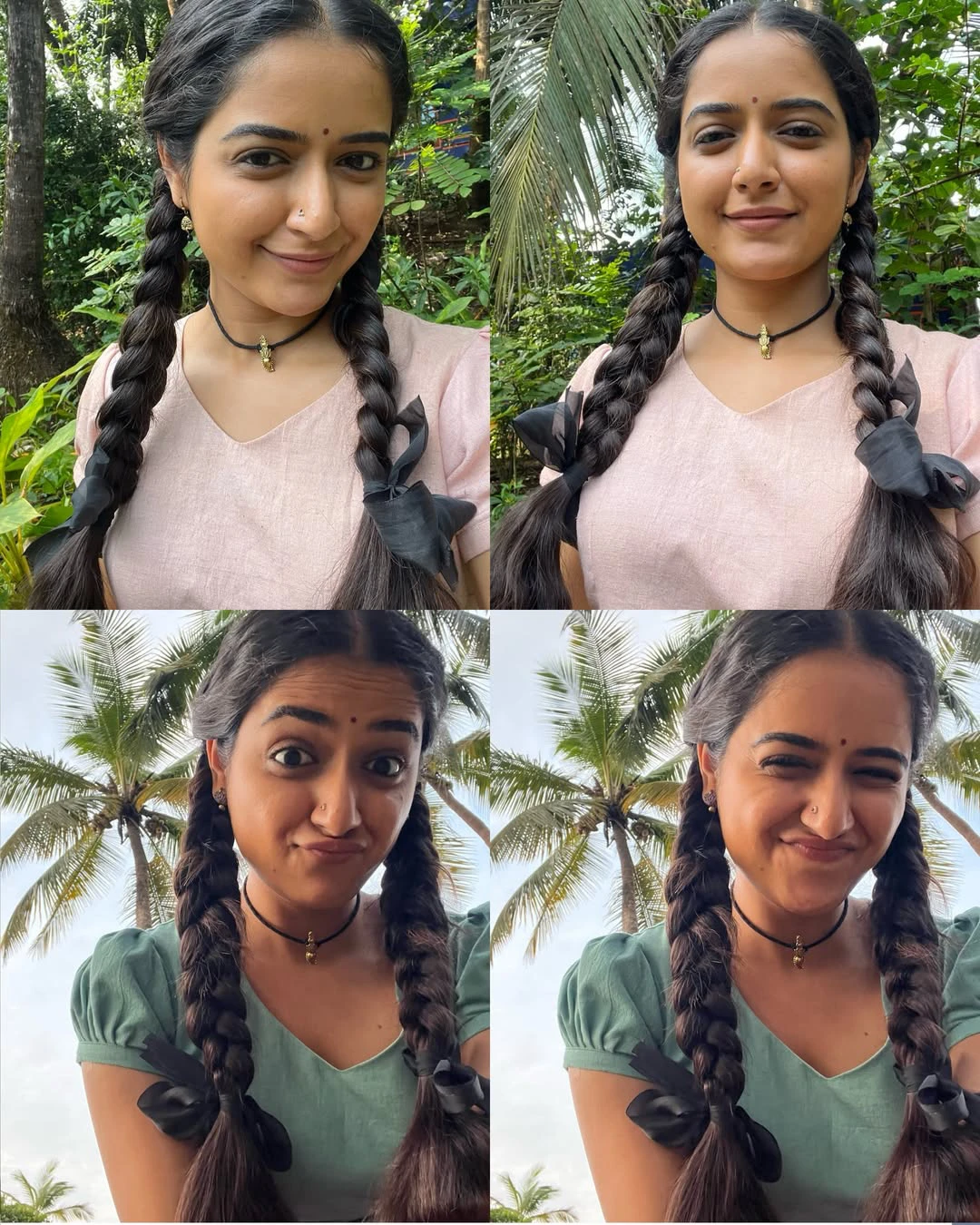 Ashika Ranganath Shares Gatha Vaibhavam Working Stills