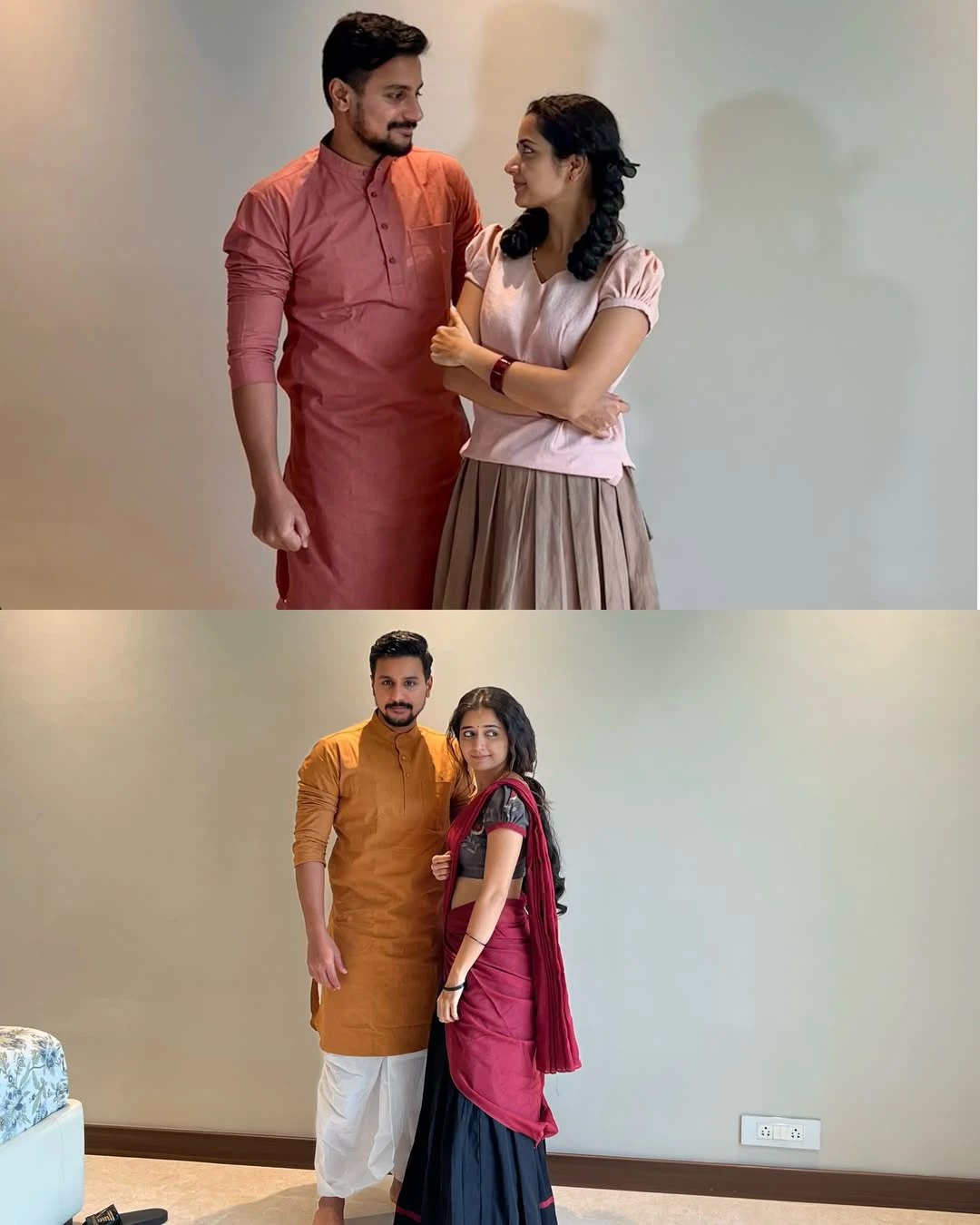 Ashika Ranganath Shares Gatha Vaibhavam Working Stills