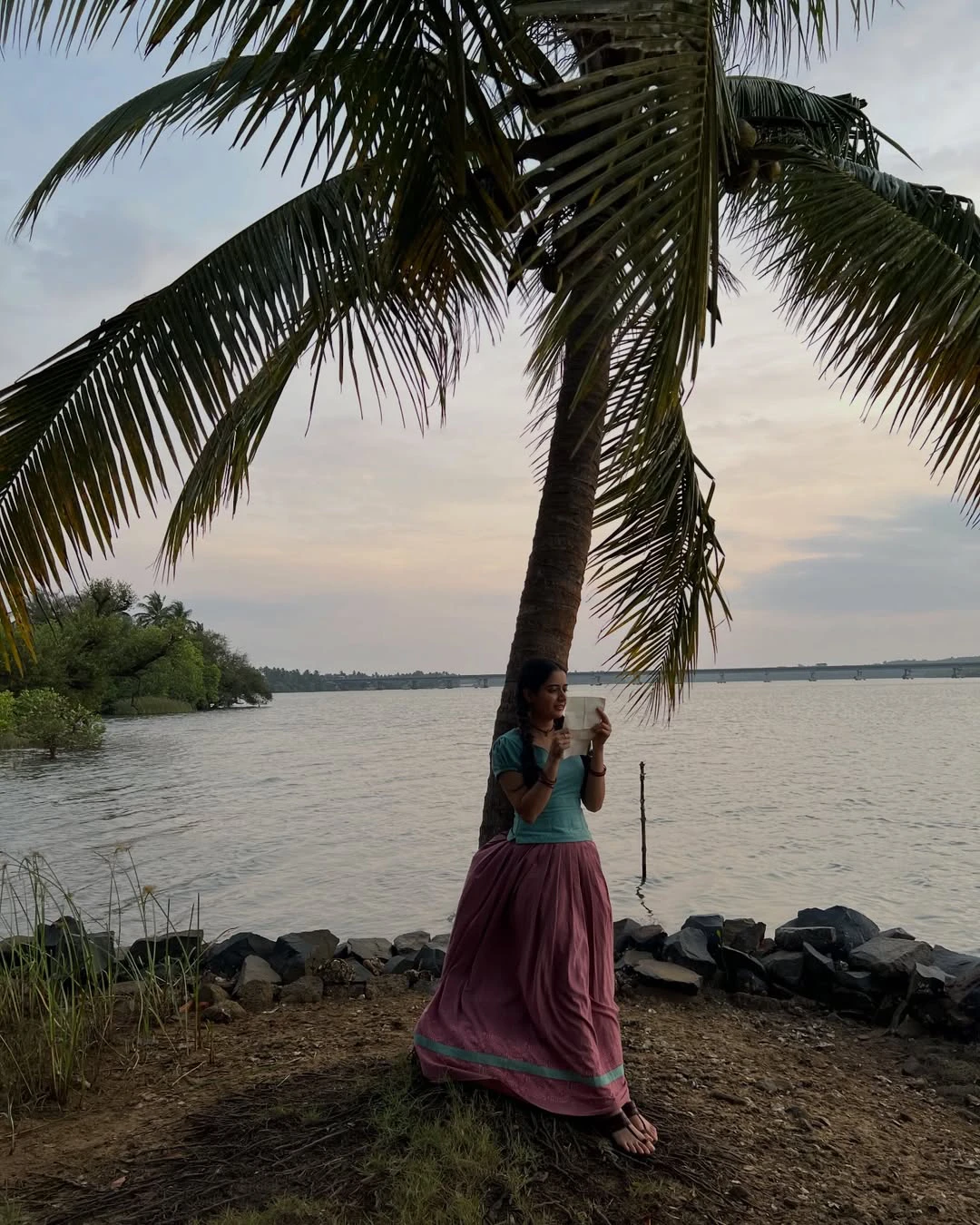 Ashika Ranganath Shares Gatha Vaibhavam Working Stills