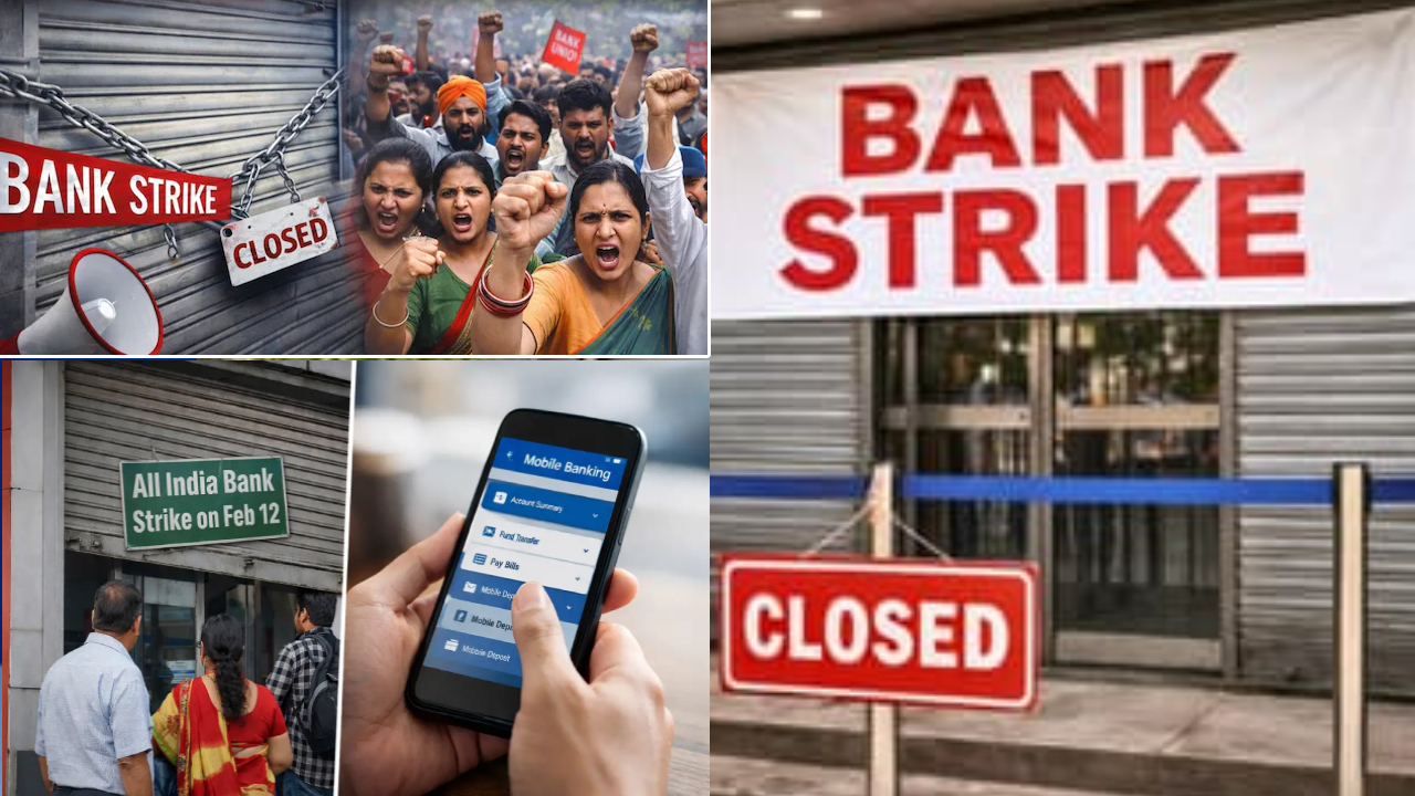 Bank Strike Feb 12 : మీకు బ్యాంకులో పని ఉందా? ఫిబ్రవరి 12న బ్యాంకుల సమ్మె.. ఈ తేదీన బ్యాంకులకు సెలవు ఉందా? ఫుల్ డిటెయిల్స్!