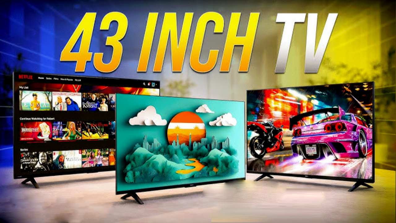 Best Smart TVs : పండగ చేస్కోండి.. 43-అంగుళాల బెస్ట్ బ్రాండెడ్ స్మార్ట్‌టీవీలు ఇవే, ధర జస్ట్ ఎంతంటే?