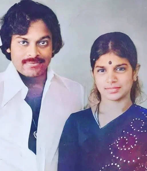 Megastar Chiranjeevi Shares Old Photos with Wife Surekha on her Birthday