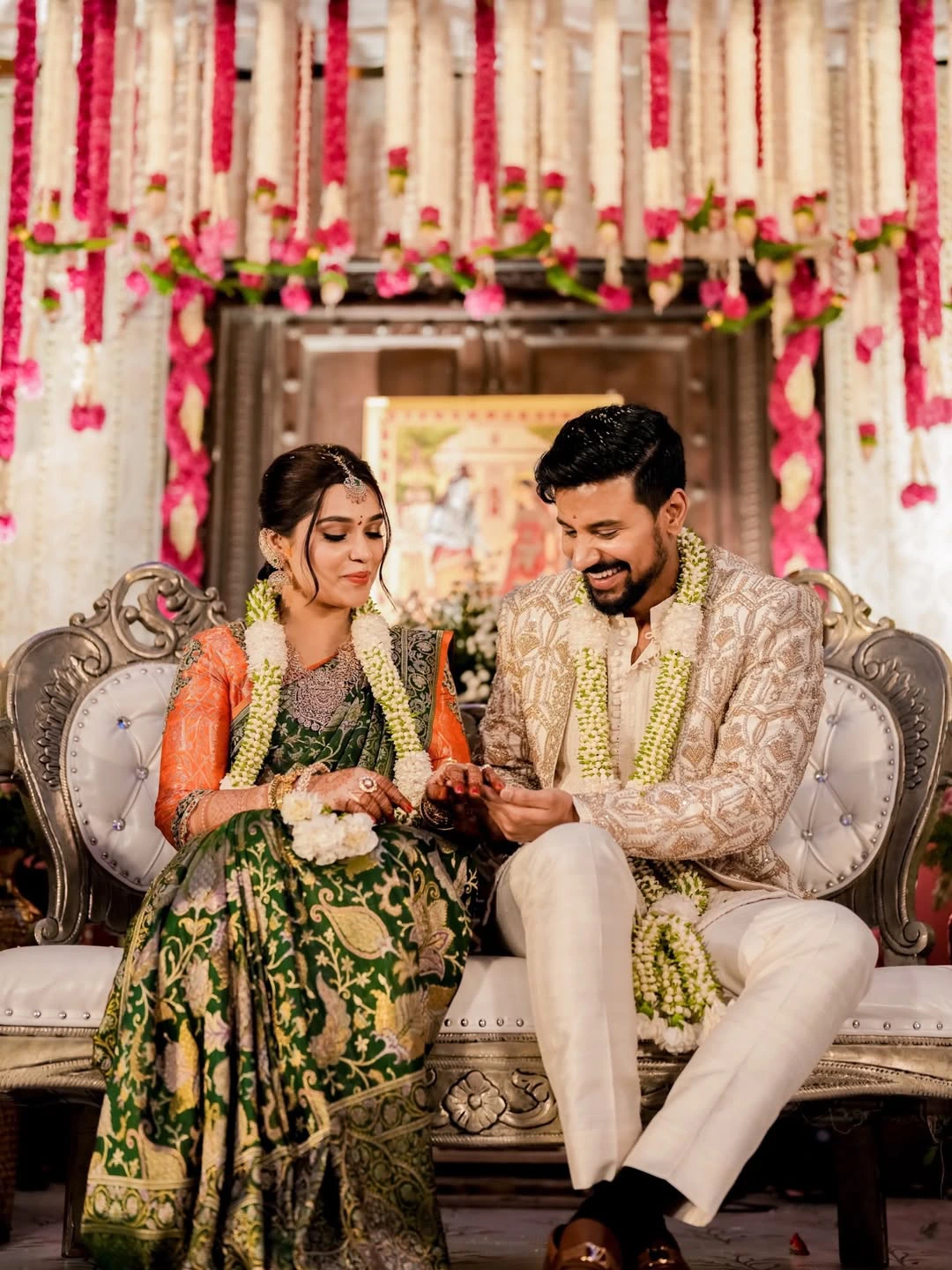 Kannada Hero Dushyanth Engagement to Rachana