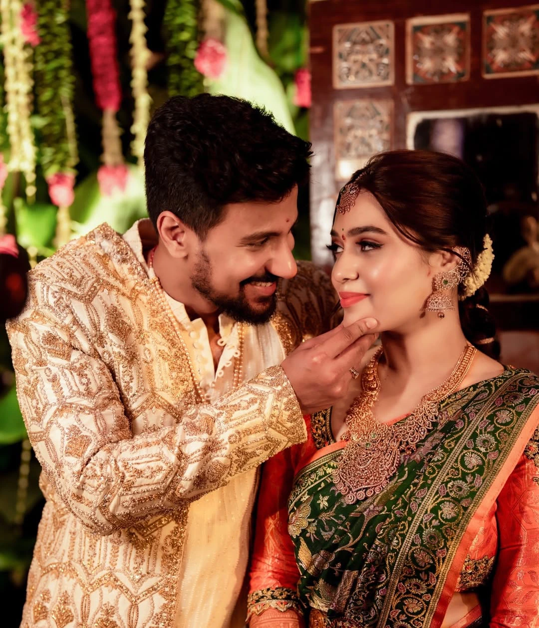 Kannada Hero Dushyanth Engagement to Rachana