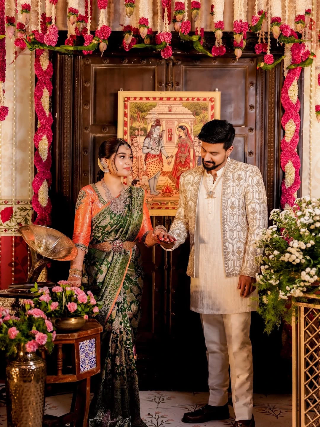 Kannada Hero Dushyanth Engagement to Rachana