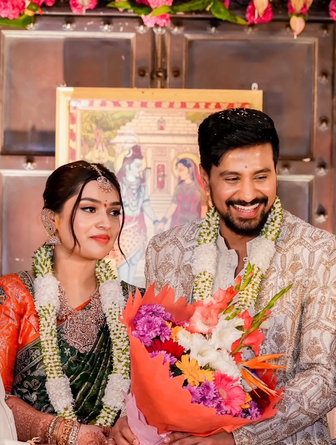 Kannada Hero Dushyanth Engagement to Rachana