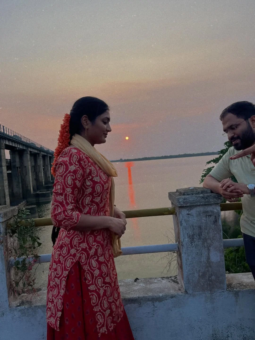 Eesha Rebba Working Stills From Om Shanti Shanti Shantihi