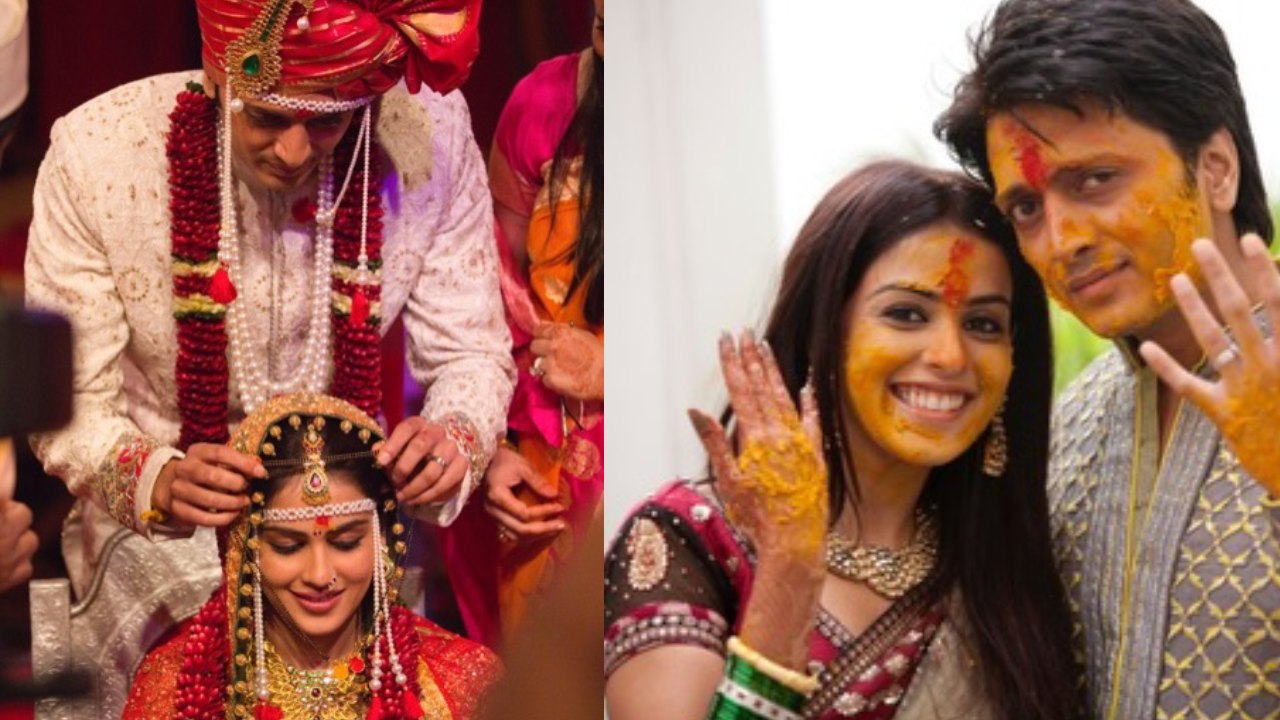 Genelia Deshmukh : వెడ్డింగ్ యానివర్సరీ స్పెషల్.. అప్పటి పెళ్లి ఫొటోలు షేర్ చేసిన జెనీలియా..